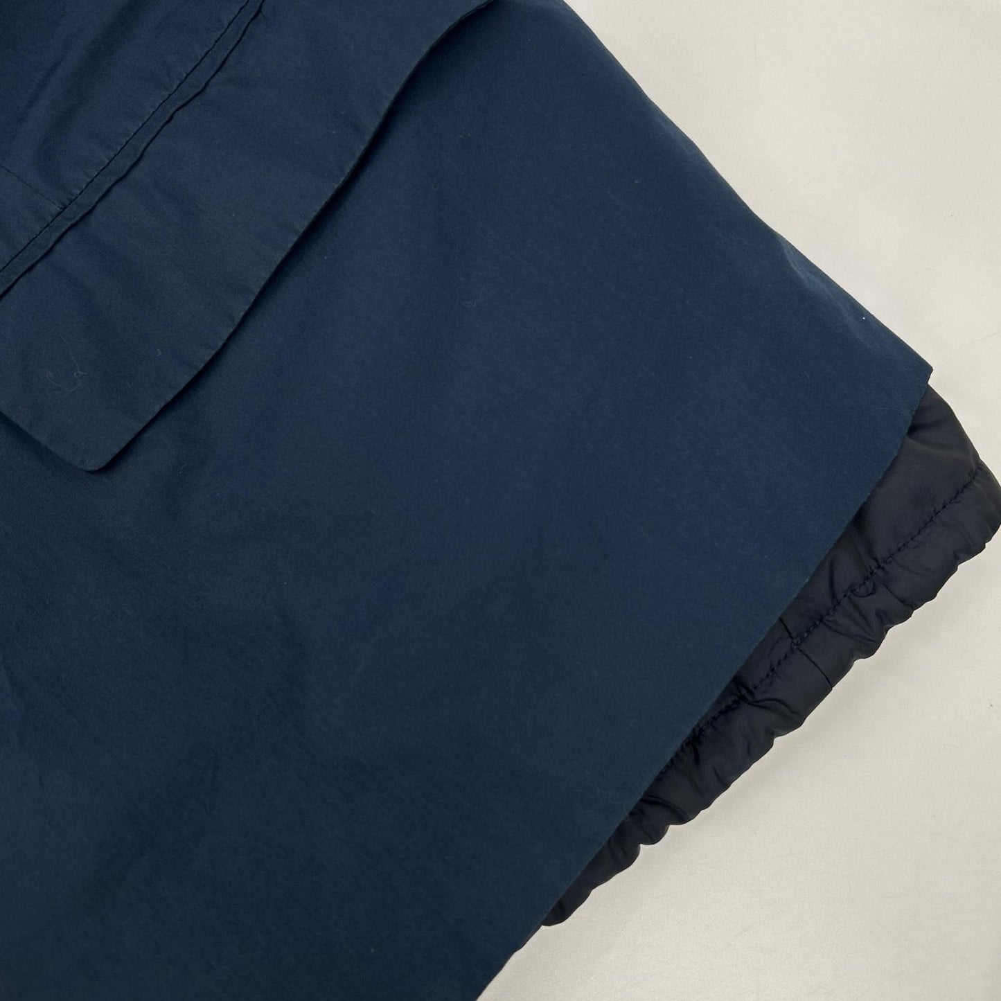 SalvatoreFerragamo Navy Layered Jacket Size 52