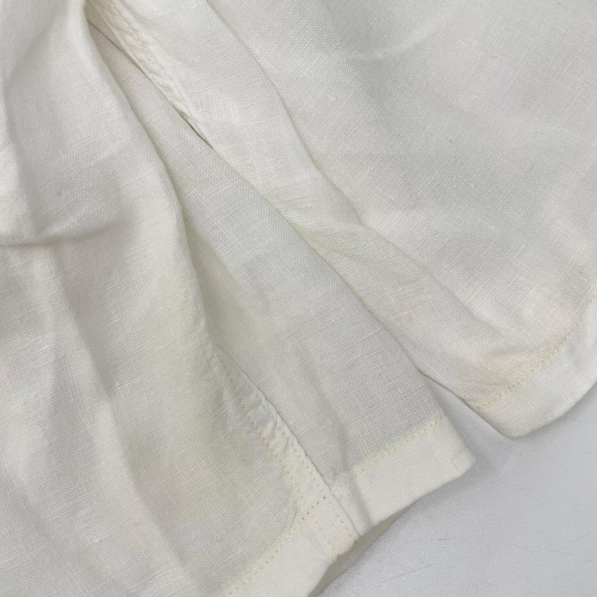 VILEBREQUIN White Linen Cargo Shorts Size XL