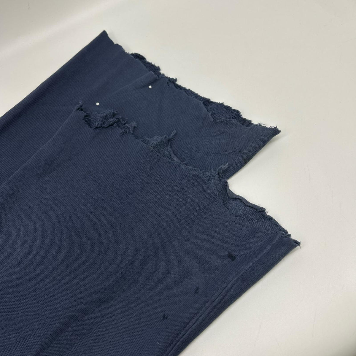 Maison Margiela Logo Paint Sweatpants Navy Size 44