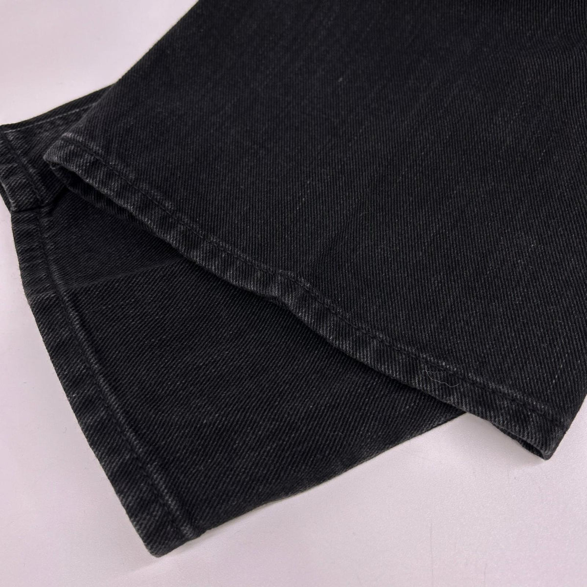Wrangler x LECHOPPE WS0158 Black Straight Jeans Size M