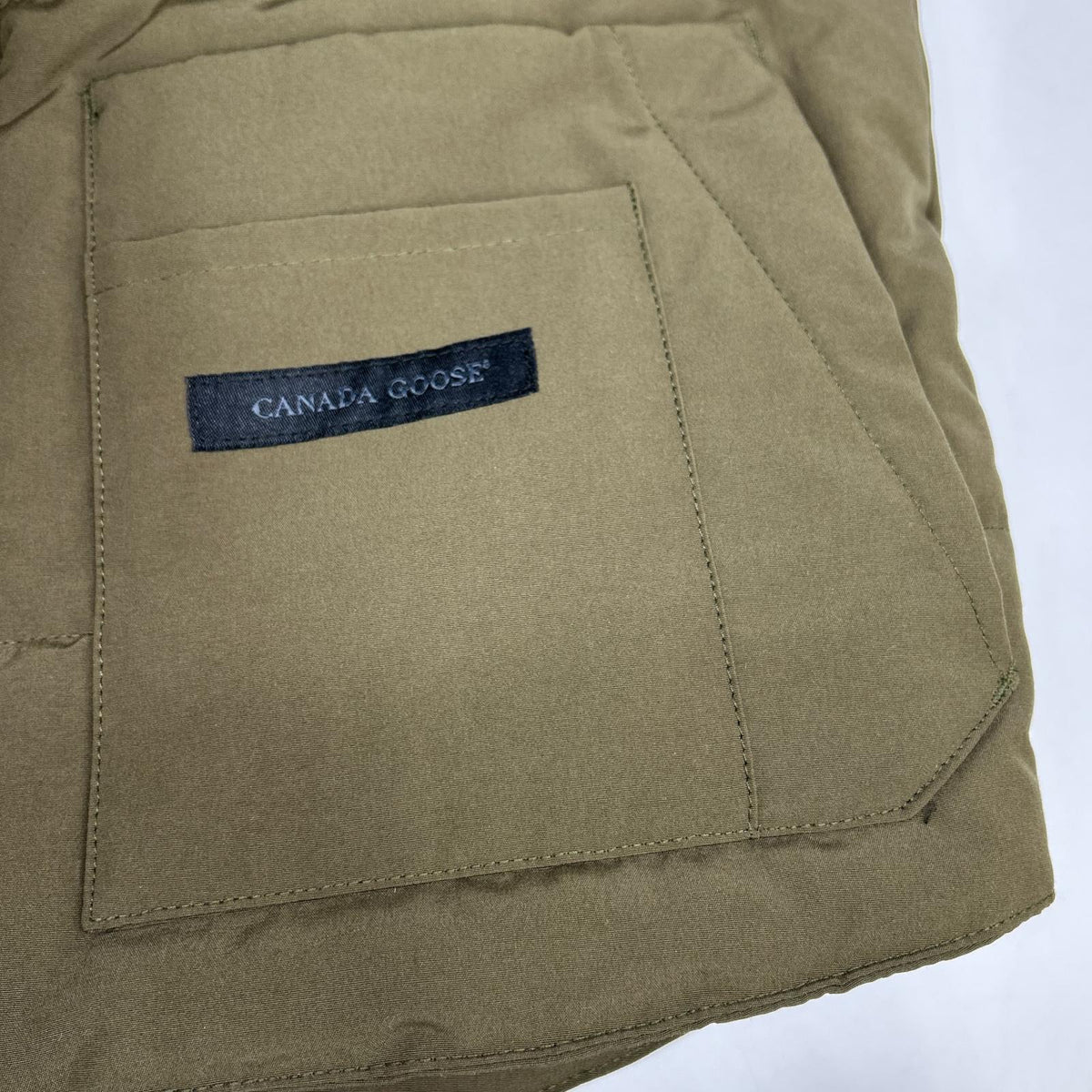 CANADA GOOSE Freestyle Down Vest Military Green Size S
