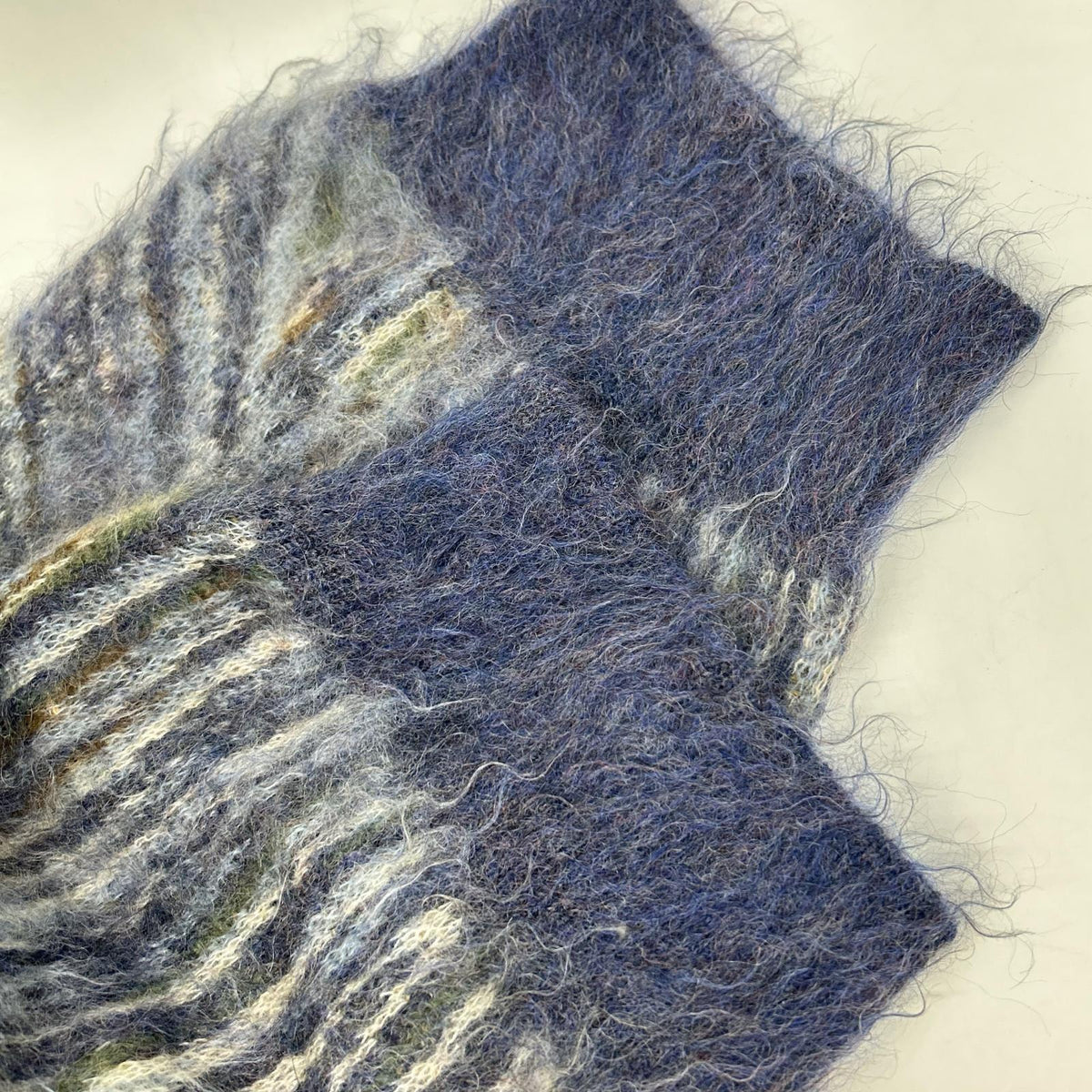 Kota Gushiken AW22 Starry Night Mohair Sweater Blue Size 2