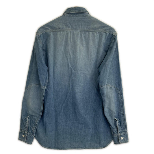 STANDARD CALIFORNIA Indigo Denim Work Shirt Cotton Size S