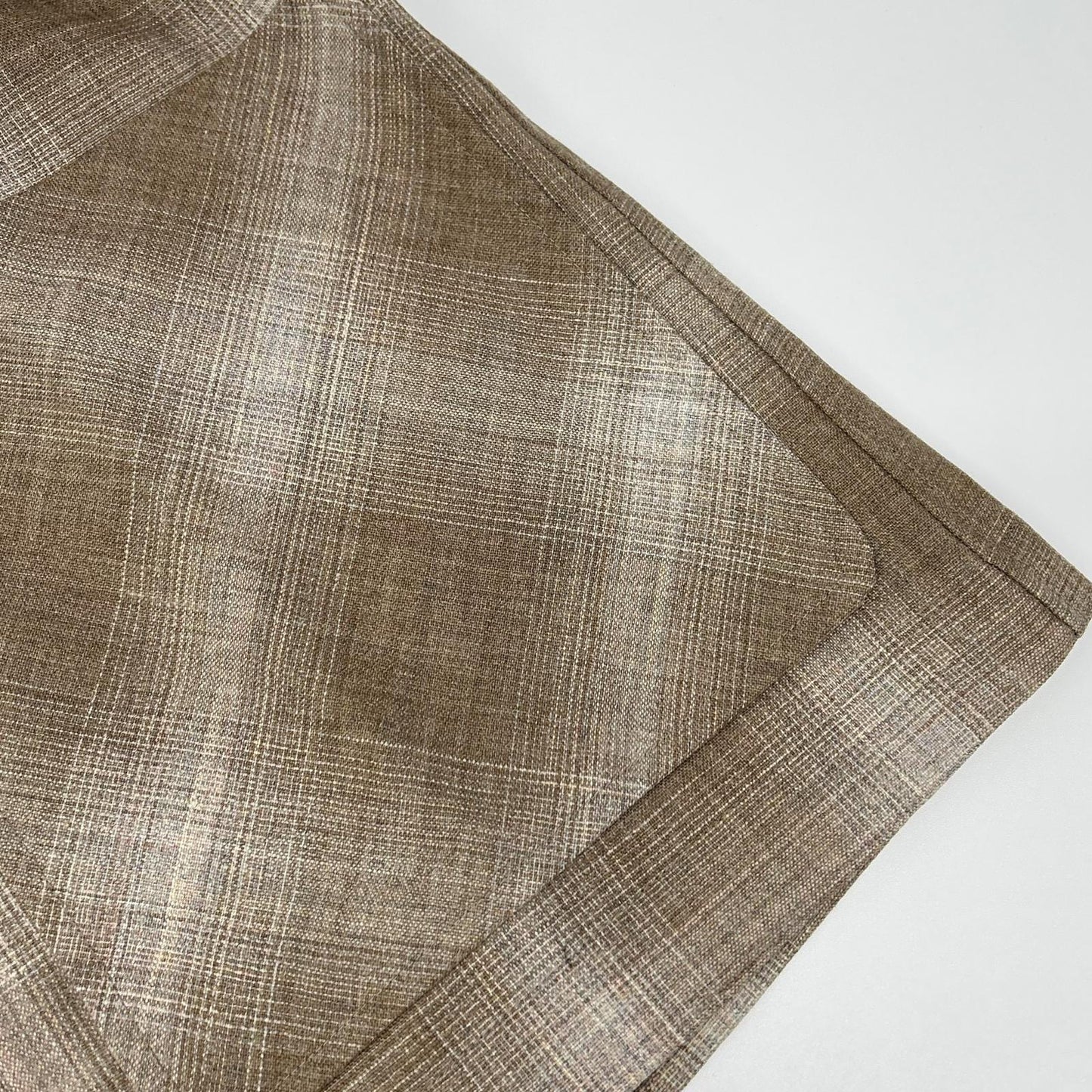 PENDLETON Tomorrowland Ombre Check Wool Jacket Brown Size M