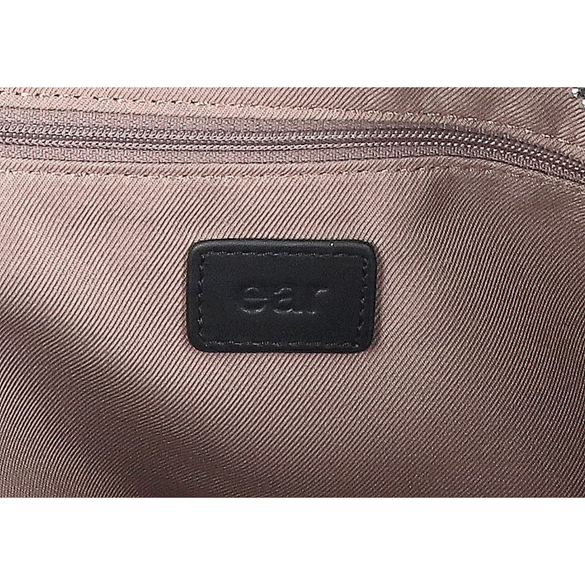 PAPILLONNER EAZ1042112A0002 Leather Shoulder Bag Black