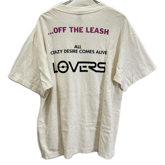 SAINT MICHAEL SM-HR1-0000-C79 LOVERS S/S Tee Ivory Size L