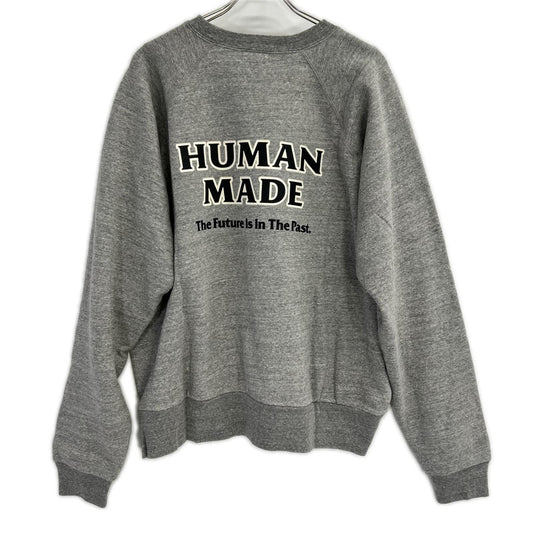 RAGLAN SWEATSHIRT x HUMAN MADE XX30CS001 x Red Wing Sweatshirt Gray Size 2XL