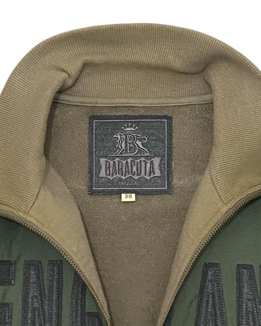 Baracuta England Panel Track Jacket Green