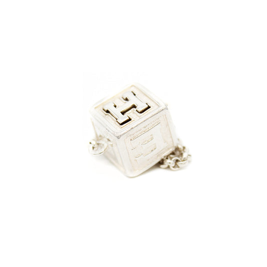 Hermes HERM Silver Ring Size 2.1CM Size ① 2.1CM