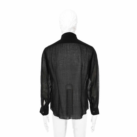 Jean Paul Gaultier Black Long Sleeve Size 46
