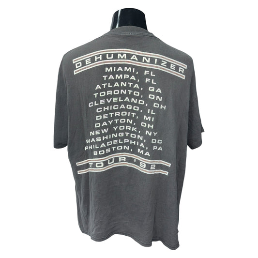 Black Sabbath 90s Vintage DEHUMANAZER TOUR'92 Size XL