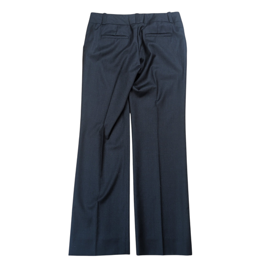 Celine Triomphe Chain Center Press Wool Slacks Gray Size 38