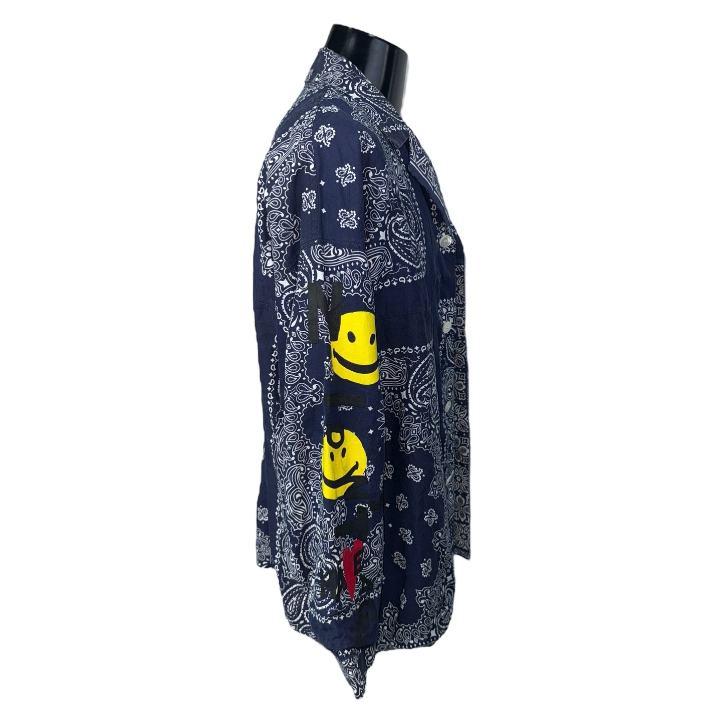 READYMADE BANDANA SLEEPING SHIRT NAVY Size 1