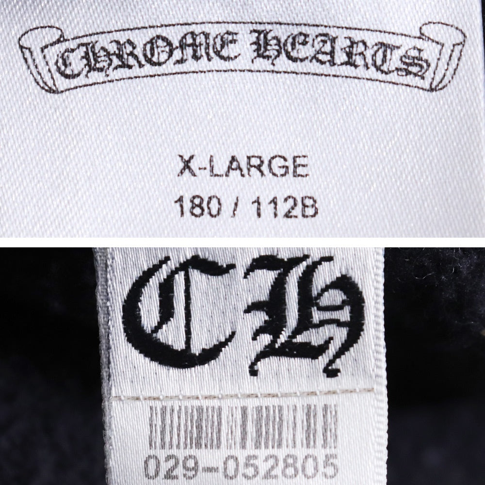 CHROME HEARTS LA Exclusive Horseshoe Hoodie Black Size XL