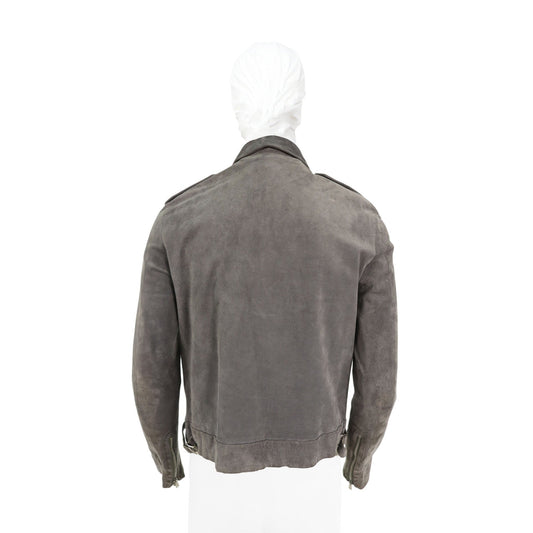 NUMBER (N)INE 2000 S/S Gray Silk Jacket Size 2