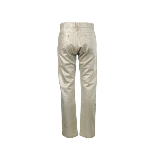 Maison Martin Margiela Cotton Silver Jeans