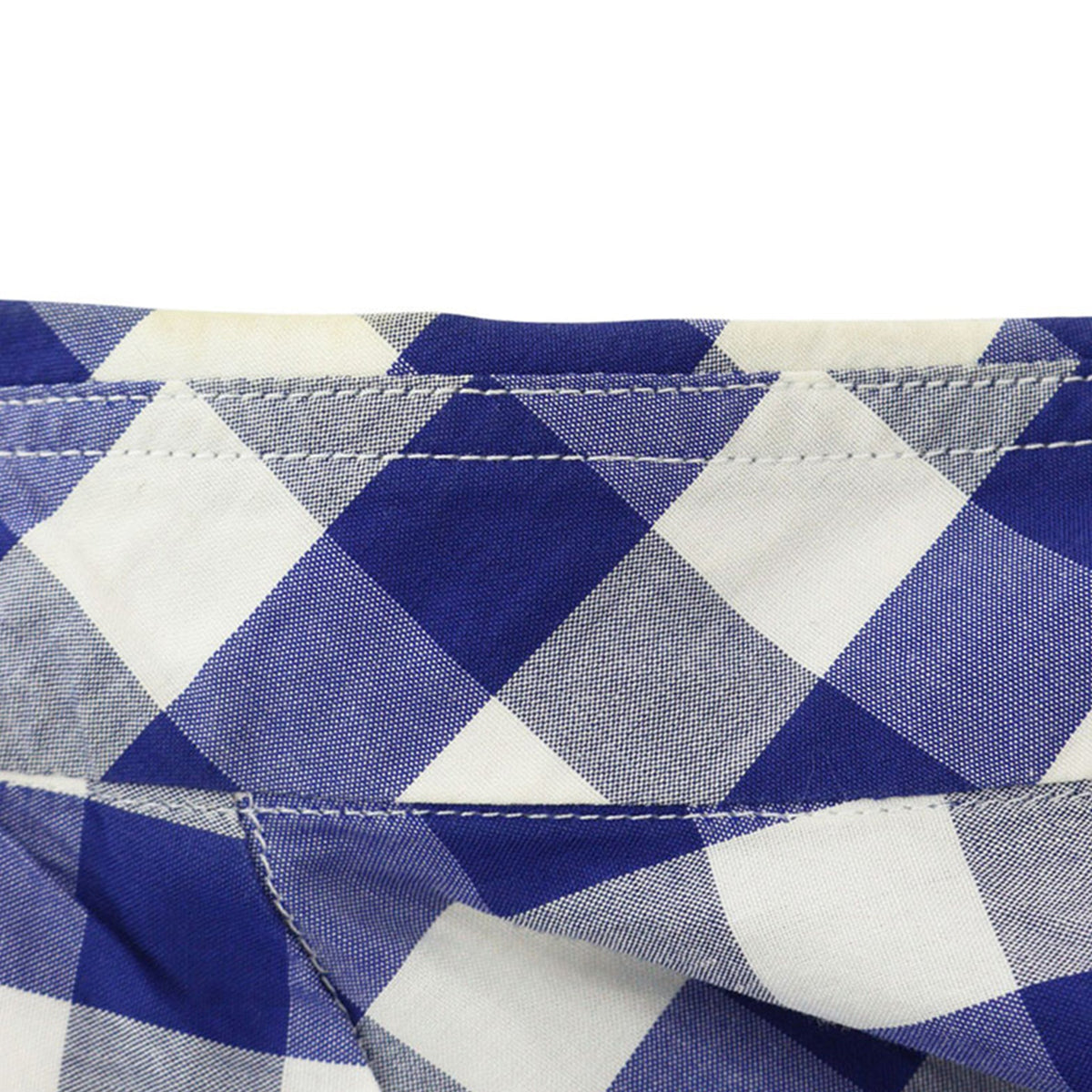 COMME des GARCONS SHIRT 2014 SS Blue White Long Sleeve Shirt Size S