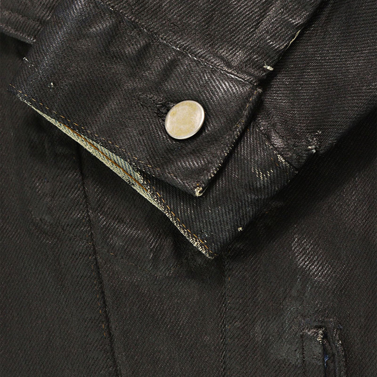 Maison Martin Margiela Black Cotton Denim Jacket Size M