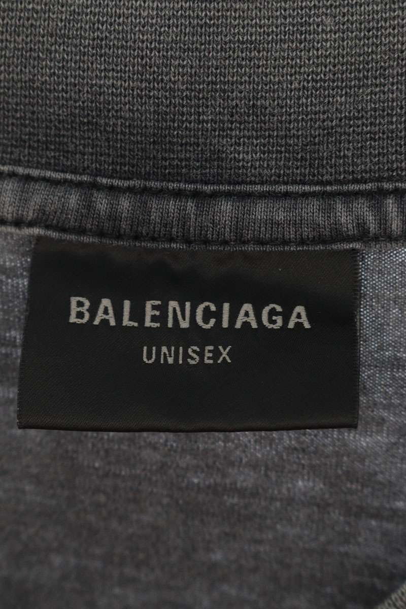 Balenciaga 25SS Long Sleeve T-Shirt Black Size 1