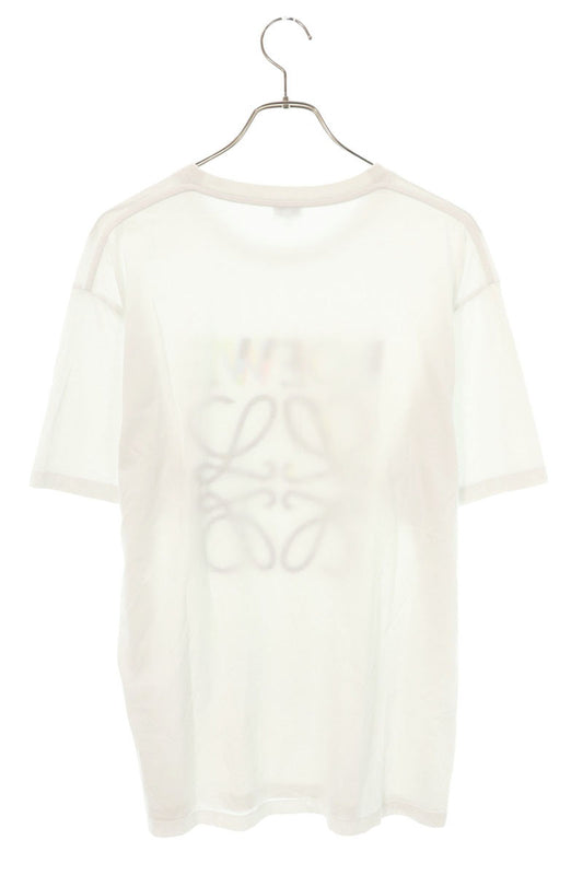 LOEWE Anagram Embroidered Relaxed Fit T-Shirt White Size S