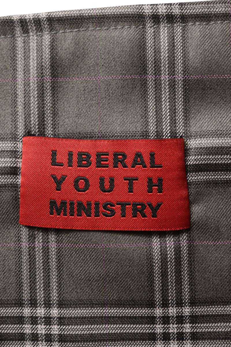 Liberal Youth Ministry Check All-Over Print Long Size L