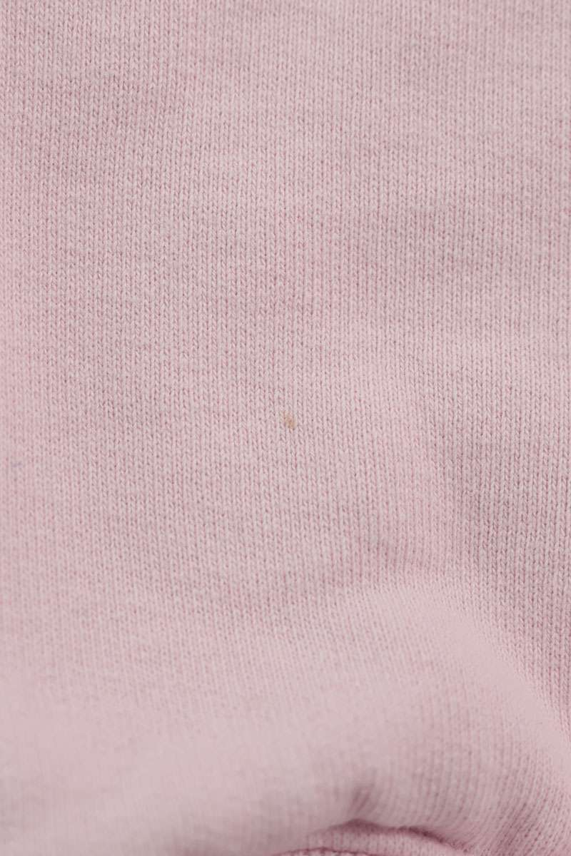 ALEXANDER WANG Pink Cotton Zip-Up Cropped Hoodie Size S