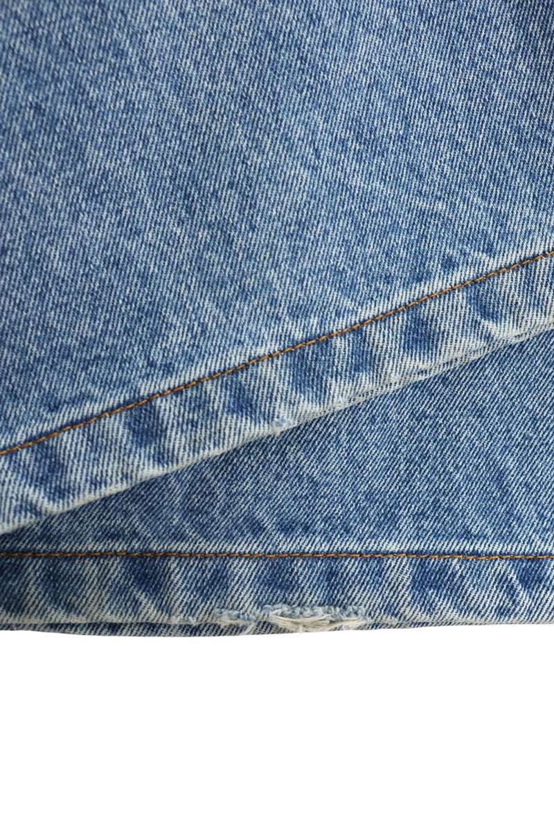 LOEWE Anagram Embroidered Baggy Denim Jeans Indigo Size 33