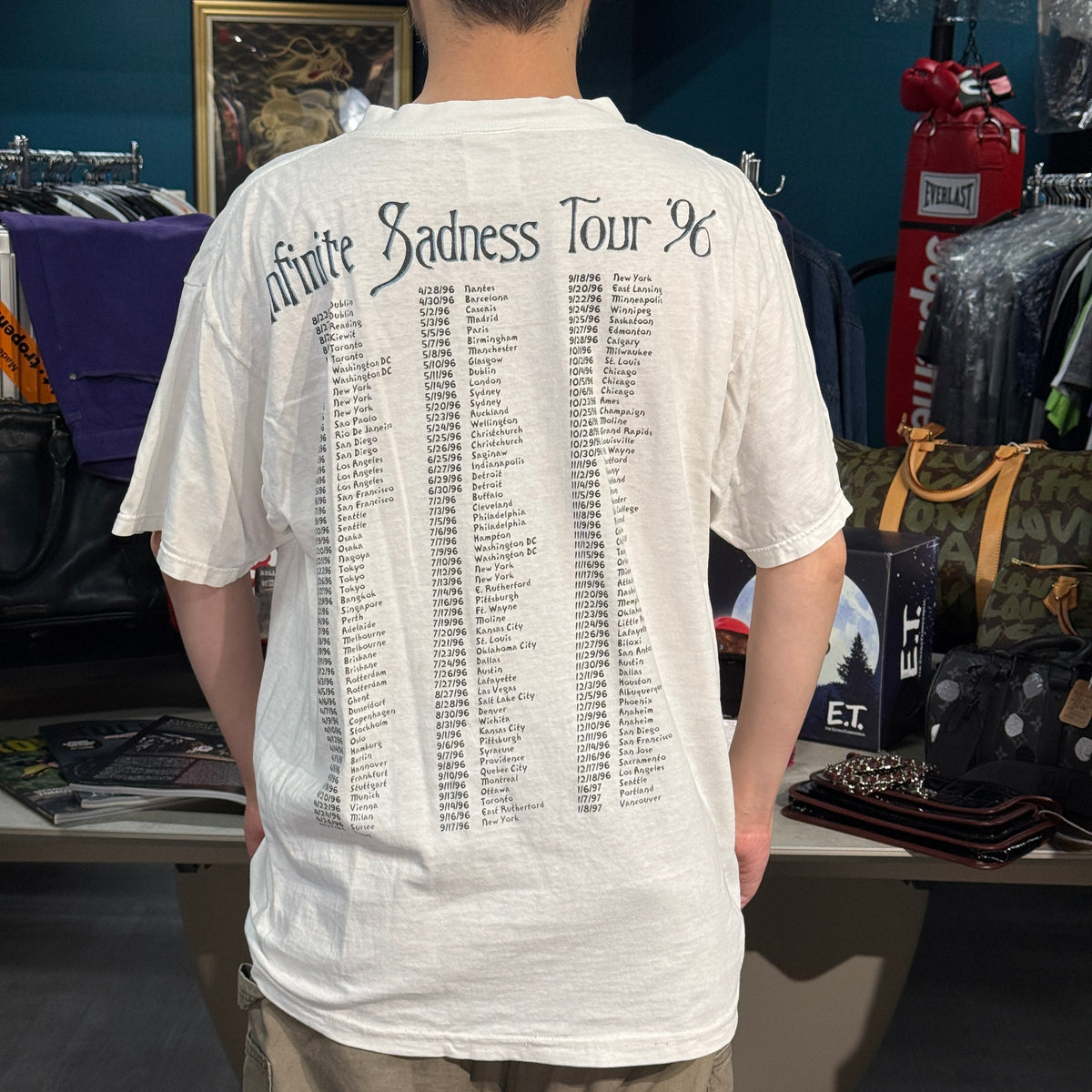 SMASHING PUMPKINS 96' "Infinite Sadness Tour" T Size XL