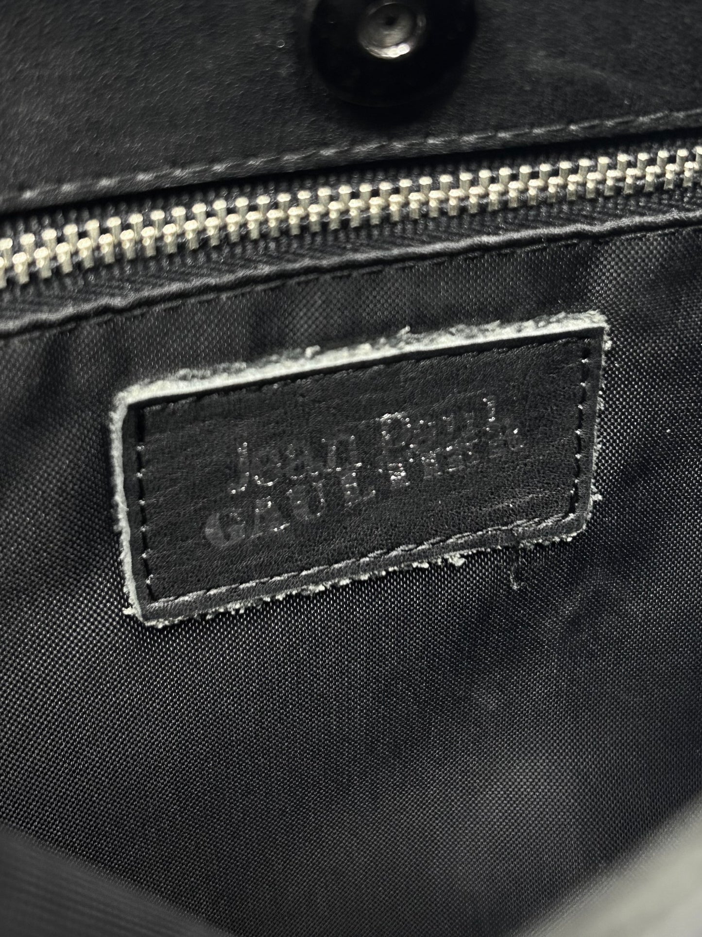 Jean Paul Gaultier classic postman bag Black