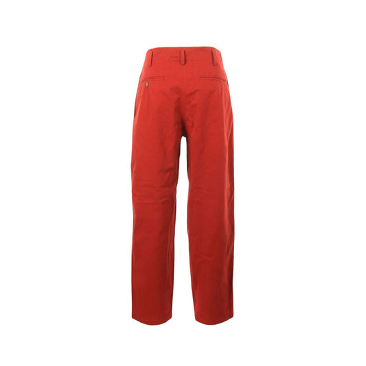 Y's for men 1992A/W Red Cotton Casual Pants Size S