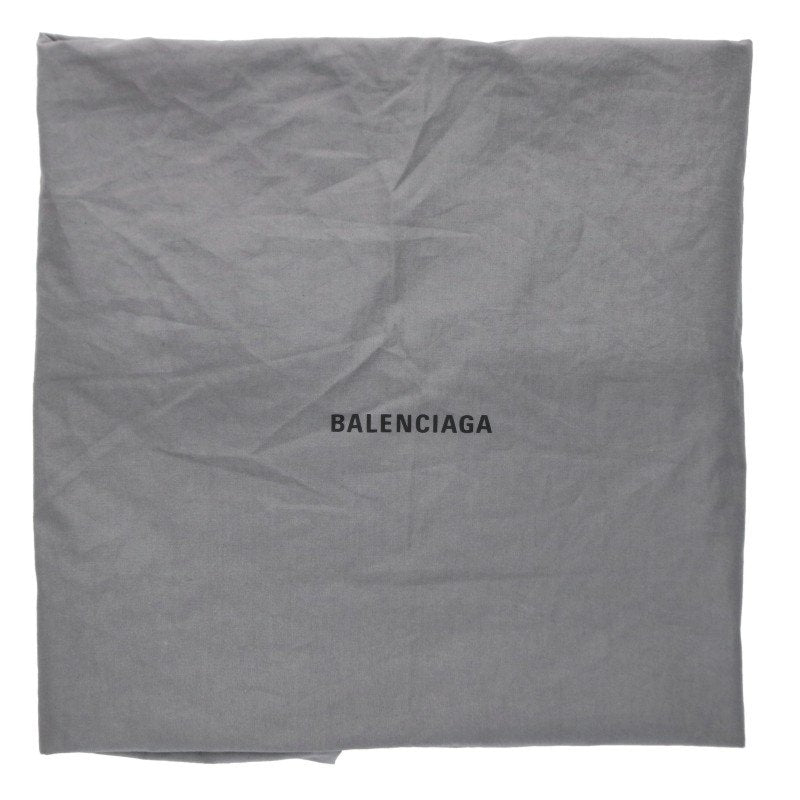 BALENCIAGA BEL AIR XL Leather Carryall Black Gold Handbag Size XL