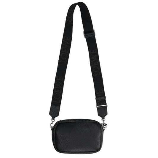 LOEWE Pebble Messenger Leather Shoulder Bag Multi Size SMALL