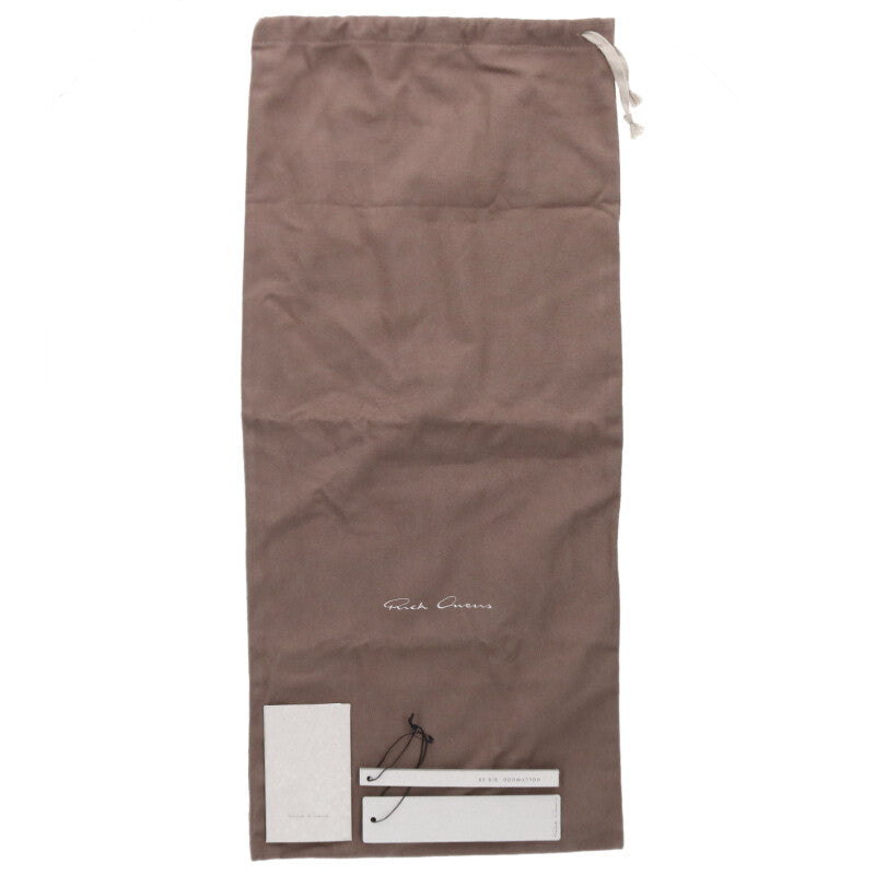 Rick Owens LBA Leather Double Zip Waist Bag Size ONE SIZE