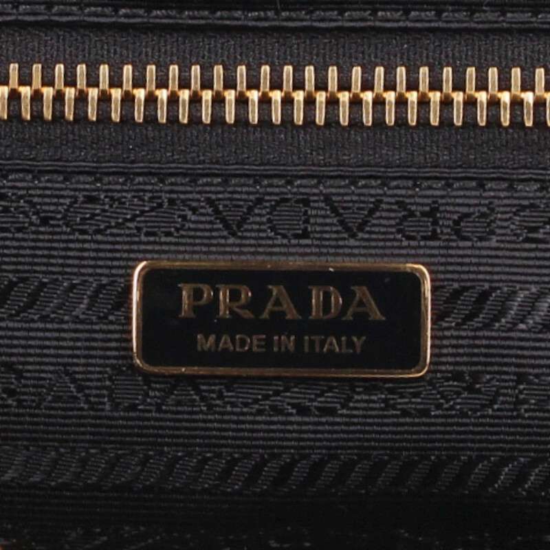 PRADA Re-Nylon Triangle Plate Pattern Pouch Size ONE SIZE