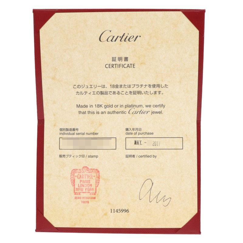 Cartier K18WG Mini Love Ring Size ONE SIZE