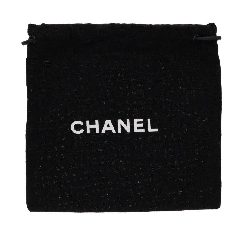 CHANEL Leather & Chain Link Necklace Size ONE SIZE