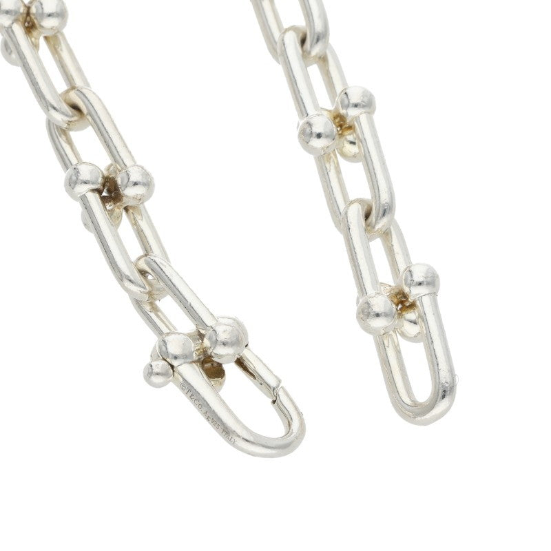 TIFFANY&Co. HardWear Graduated Silver Necklace Size 18INCH