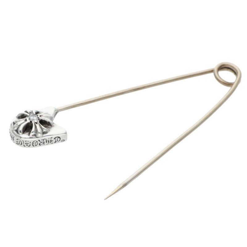Chrome Hearts Large Safety Pin 1 Diamond Size ONE SIZE