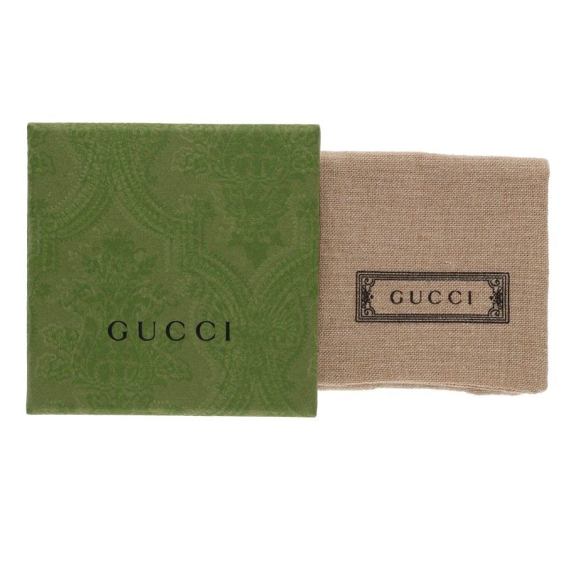 GUCCI Interlocking G Silver Bracelet Size ONE SIZE