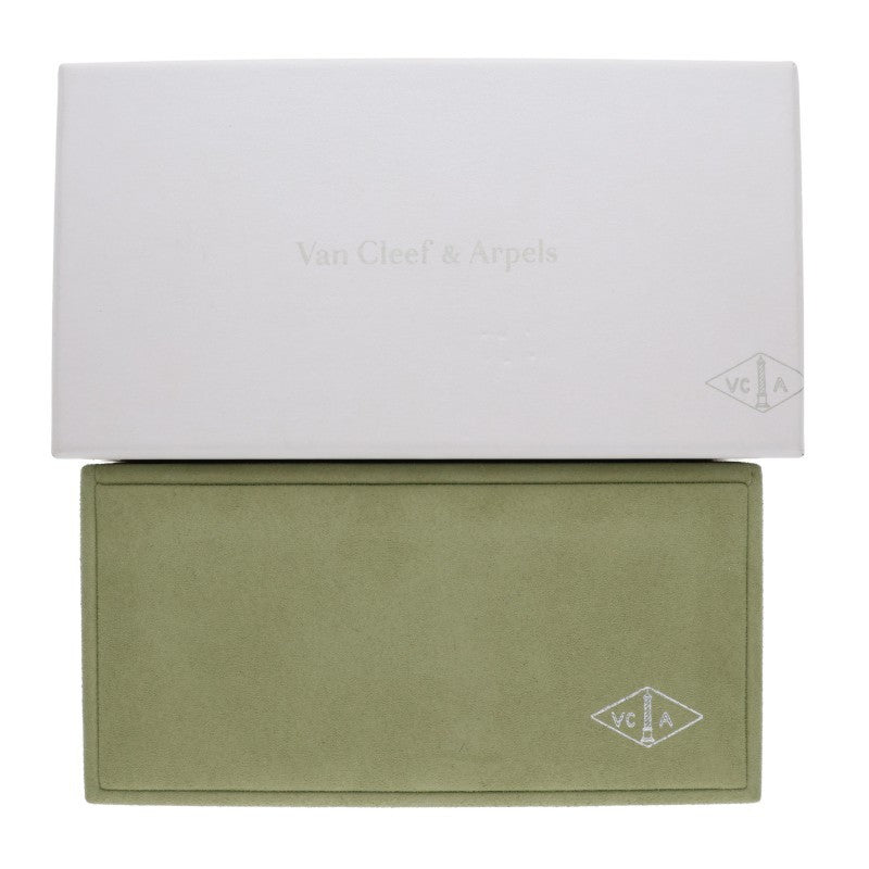 VANCLEEF & ARPELS Vintage Alhambra K18WG MOP Size ONE SIZE
