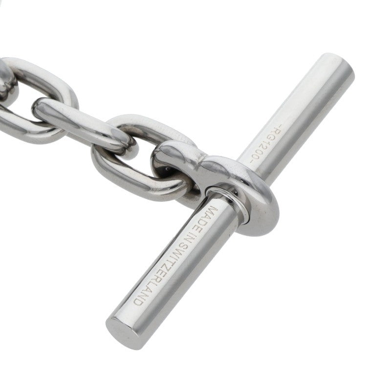 HERMES Chaine d'Ancre Stainless Steel Key Size ONE Silver