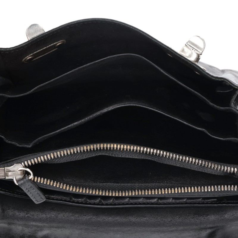ANN DEMEULEMEESTER Silver Wallet Black Size ONE SIZE