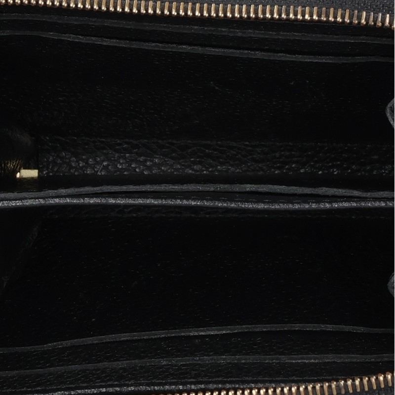 LOUISVUITTON Monogram Empreinte Purse Black Size ONE SIZE