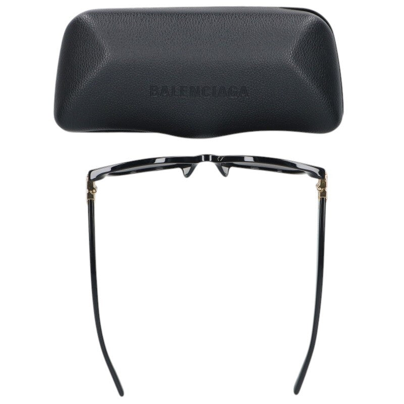 BALENCIAGA Asian Fit Sunglasses Black Gold Size ONE SIZE