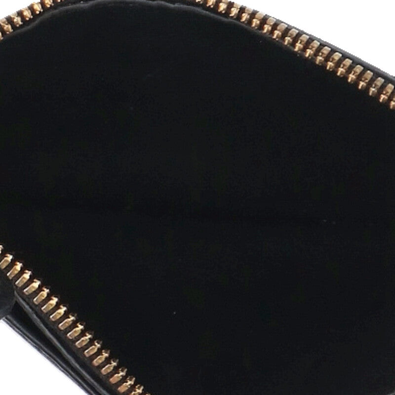 Balenciaga Logo Leather Fragment Case Black x Gold