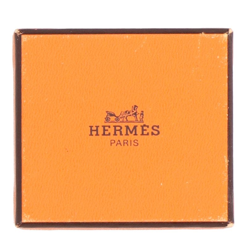HERMES Regate Chaine d'Ancre Scarf Ring Gold Size ONE SIZE