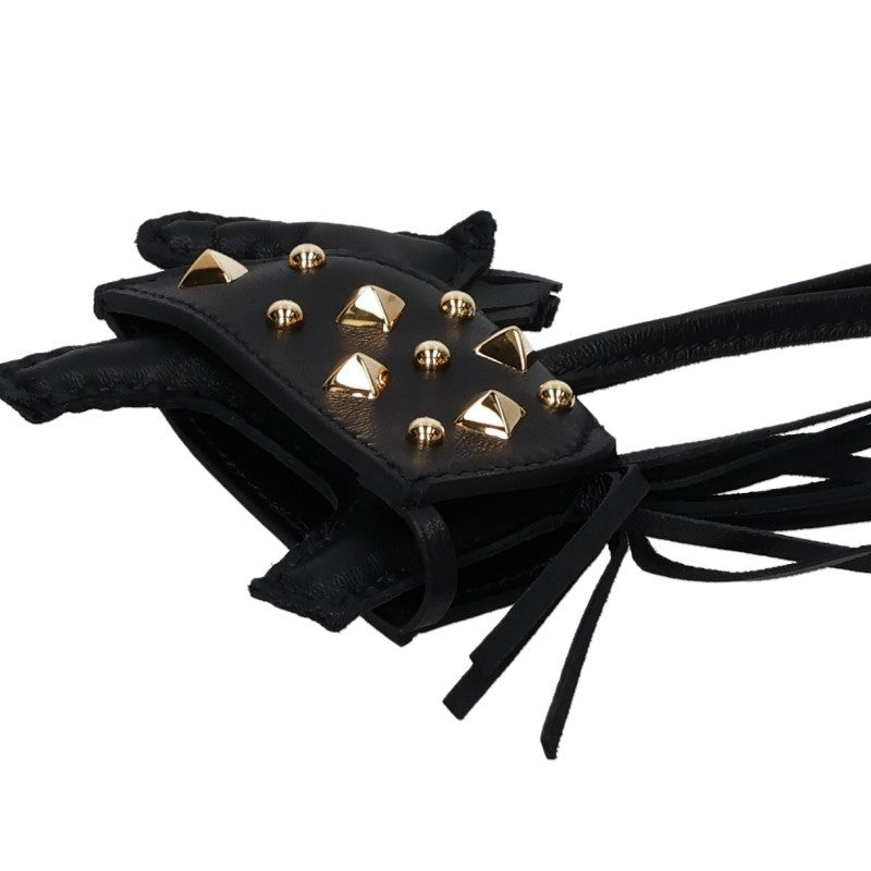 HERMES Agneau Milo Robeo Lock Stud Charm Size PM
