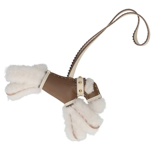 HERMES Agneau Milo Buddy Stud Charm