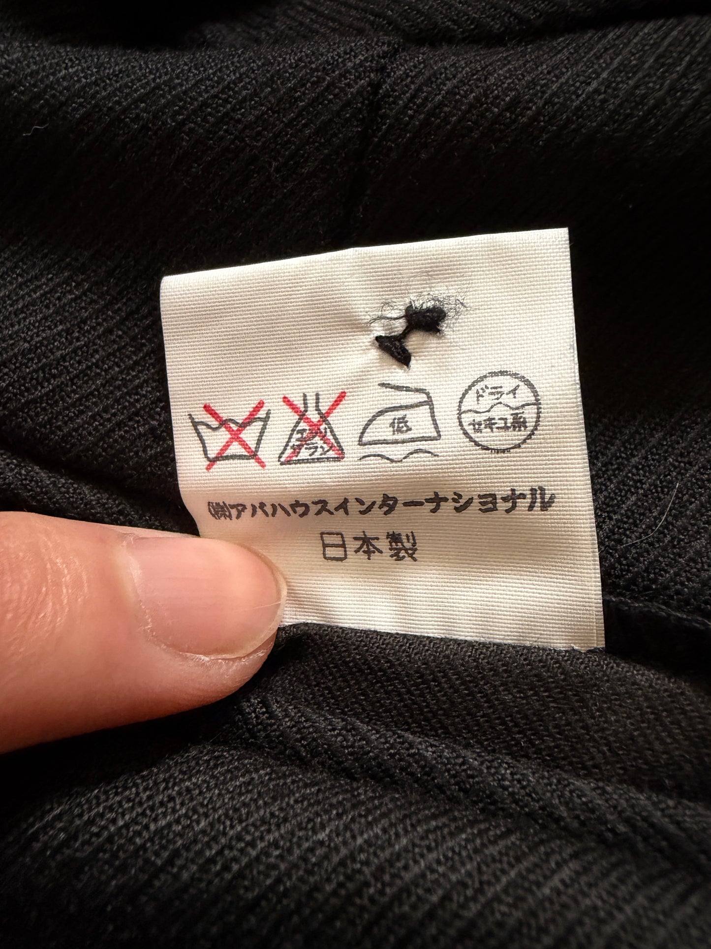 5351 POUR LES HOMMES Luxury Wool Twill Pleated Jacket Size 2