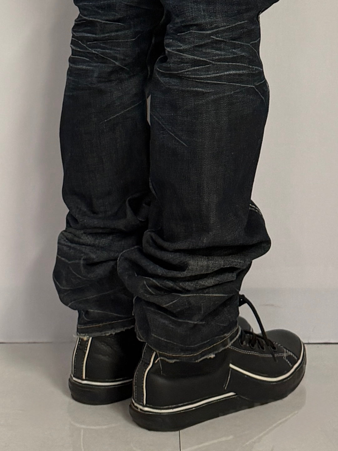 MIHARA YASUHIRO x PUMA Leather High Top Sneakers Size 26cm